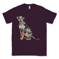 Plum catahoula leopard dog Classic Tee - LillyAllenDesigns