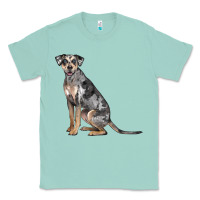 Seafoam catahoula leopard dog Classic Tee - LillyAllenDesigns