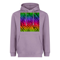 Lavender colorful zebra seamless pattern Heavyweight Hoodie - BundleAndBundleShop