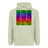 Matcha colorful zebra seamless pattern Heavyweight Hoodie - BundleAndBundleShop