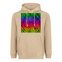 Mushroom colorful zebra seamless pattern Heavyweight Hoodie - BundleAndBundleShop