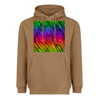 Toasted Coconut colorful zebra seamless pattern Heavyweight Hoodie - BundleAndBundleShop