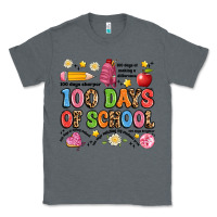 Charcoal Heather 100 days of school Classic Tee - Artiststas