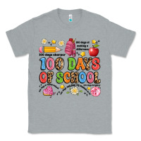 Heather Grey 100 days of school Classic Tee - Artiststas