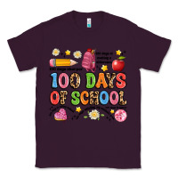Plum 100 days of school Classic Tee - Artiststas