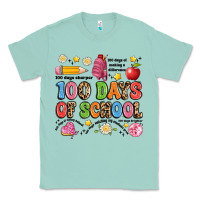 Seafoam 100 days of school Classic Tee - Artiststas