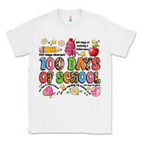 White 100 days of school Classic Tee - Artiststas
