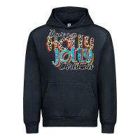 Navy have a holly jolly christmas Urban Hoodie - CowhideDigitalArt
