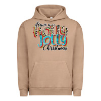 Pigment Burro have a holly jolly christmas Urban Hoodie - CowhideDigitalArt