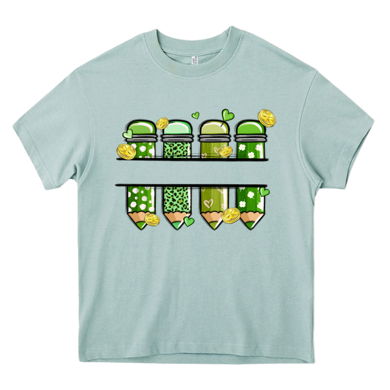 Patricks Day Pencils Heavy Core Tee by MaliasSmallBusiness | Teevron