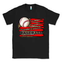 Black leopard baseball flag Classic Tee - JahusDesignShop