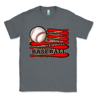 Charcoal Heather leopard baseball flag Classic Tee - JahusDesignShop