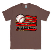 Chestnut leopard baseball flag Classic Tee - JahusDesignShop