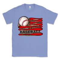 Colony Blue leopard baseball flag Classic Tee - JahusDesignShop