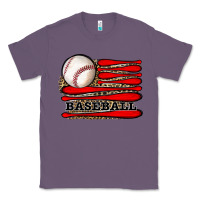 Lavender leopard baseball flag Classic Tee - JahusDesignShop
