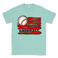Seafoam leopard baseball flag Classic Tee - JahusDesignShop