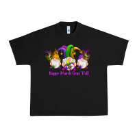 Black happy mardi gras y'all gnomes Urban Heavy Tee - RanaPortraitStore