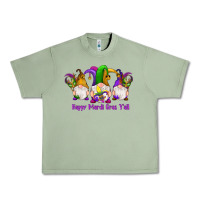 Oil Green happy mardi gras y'all gnomes Urban Heavy Tee - RanaPortraitStore
