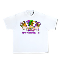 White happy mardi gras y'all gnomes Urban Heavy Tee - RanaPortraitStore
