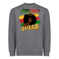 Storm juneteenth queen black woman afro queen Heavyweight Sweatshirt - CowGirlArtShop