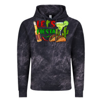 Cloud Black let's fiesta taco and beer Vintage Hoodie - BarkalooDesign