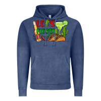 Vintage Denim let's fiesta taco and beer Vintage Hoodie - BarkalooDesign