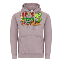 Vintage Zinc let's fiesta taco and beer Vintage Hoodie - BarkalooDesign