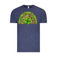 Vintage Denim western st patricks rainbow Vintage Tee - Jasminsmagicworld