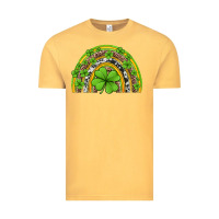 Vintage Mustard western st patricks rainbow Vintage Tee - Jasminsmagicworld