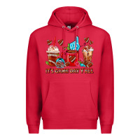 Cardinal American Football Coffee Cup Premium Hoodie - FaDigitalArtStudio