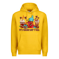 Lemon American Football Coffee Cup Premium Hoodie - FaDigitalArtStudio