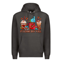 Smoke American Football Coffee Cup Premium Hoodie - FaDigitalArtStudio