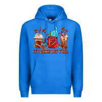 True Royal American Football Coffee Cup Premium Hoodie - FaDigitalArtStudio