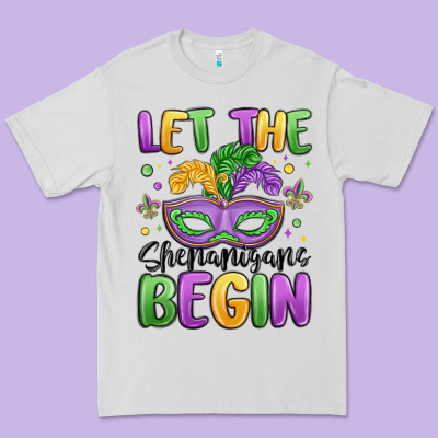 Let The Shenanigans Begin Premium Tee Designed By Maliassmallbusiness