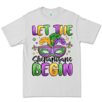Dove Grey let the shenanigans begin Premium Tee - MaliasSmallBusiness