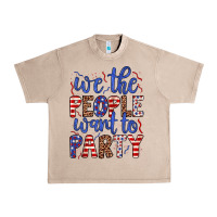 French Oak we the people want to party Urban Heavy Tee - JahusDesignShop