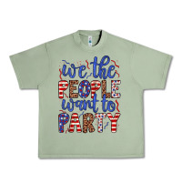 Oil Green we the people want to party Urban Heavy Tee - JahusDesignShop