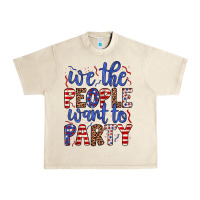 Sandshell we the people want to party Urban Heavy Tee - JahusDesignShop