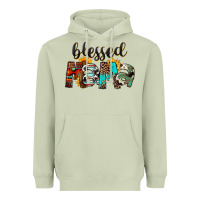 Matcha Blessed Mama Heavyweight Hoodie - FaDigitalArtStudio