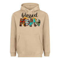 Mushroom Blessed Mama Heavyweight Hoodie - FaDigitalArtStudio