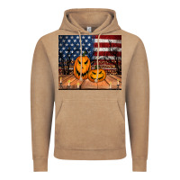 Vintage Coffee halloween american flag tumbler Vintage Hoodie - Jasminsmagicworld