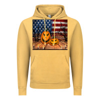 Vintage Mustard halloween american flag tumbler Vintage Hoodie - Jasminsmagicworld