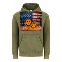 Vintage Olive halloween american flag tumbler Vintage Hoodie - Jasminsmagicworld