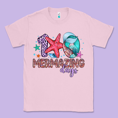 100 Mermazing Days Classic Tee Designed By Artiststas