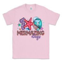 Bubblegum Pink 100 mermazing days Classic Tee - Artiststas