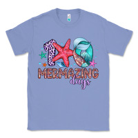 Colony Blue 100 mermazing days Classic Tee - Artiststas