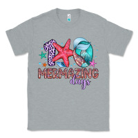 Heather Grey 100 mermazing days Classic Tee - Artiststas