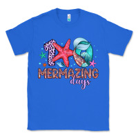 True Royal 100 mermazing days Classic Tee - Artiststas
