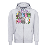 Do The Bunny Hop Easter Zipper Hoodie | Teevron