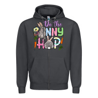 Smoke Do the bunny hop Easter Zipper Hoodie - OliviaCreatesArt